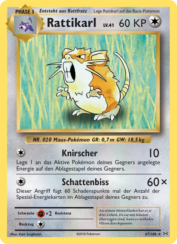 Rattikarl Evolution 67/108