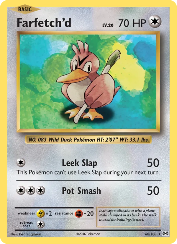 Farfetch'd Evolutions 68/108