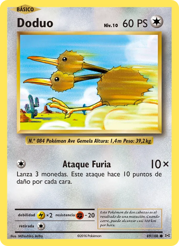 Doduo Evoluciones 69/108
