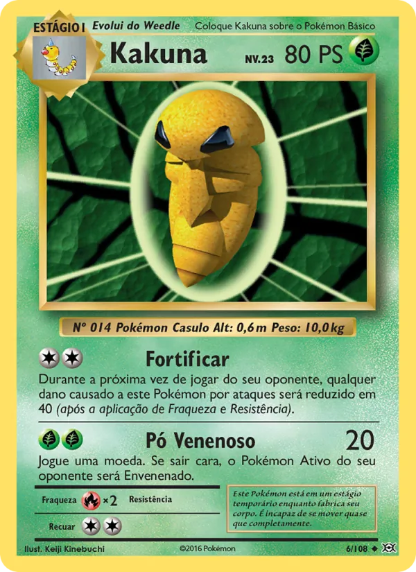 Kakuna Evoluções 6/108