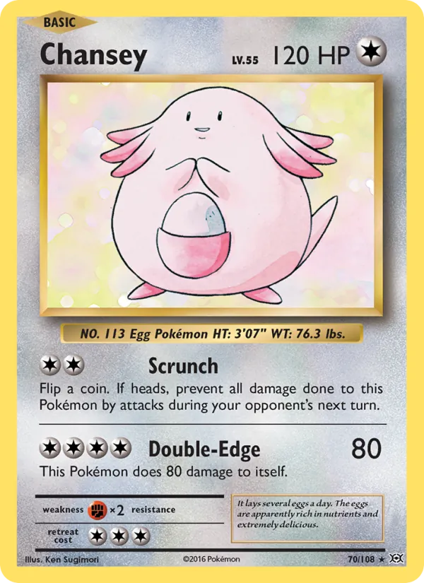 Chansey Evolutions 70/108