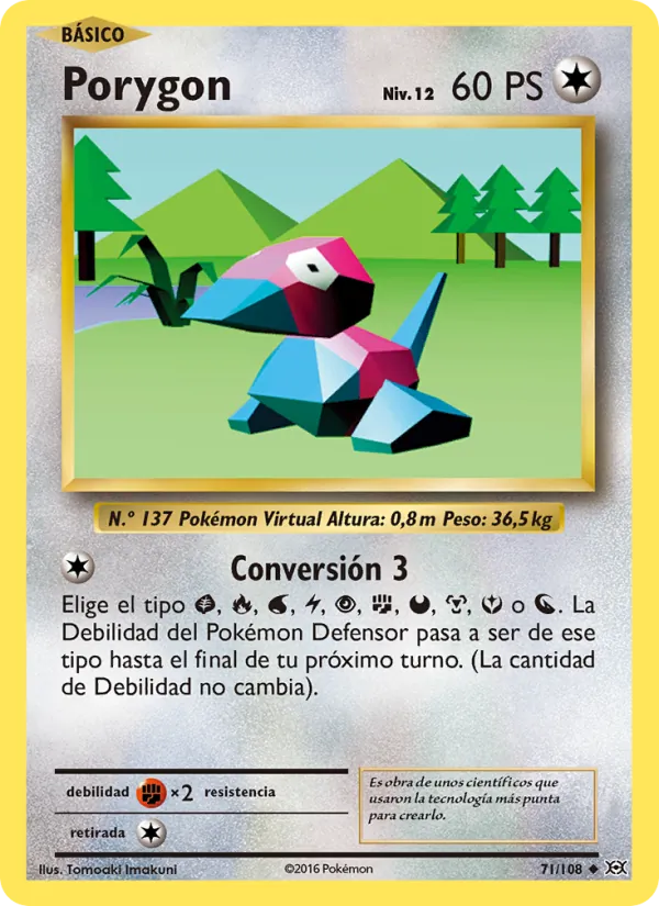 Porygon Evoluciones 71/108