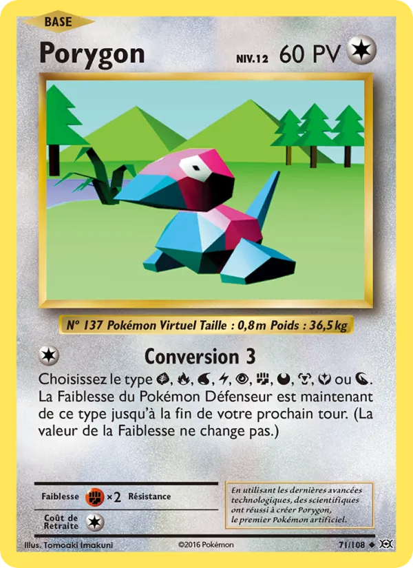 Porygon Évolutions 71/108