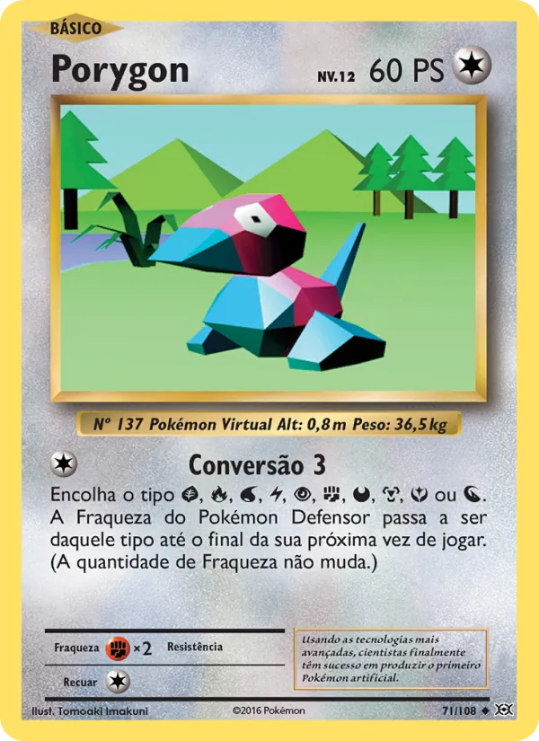 Porygon Evoluções 71/108