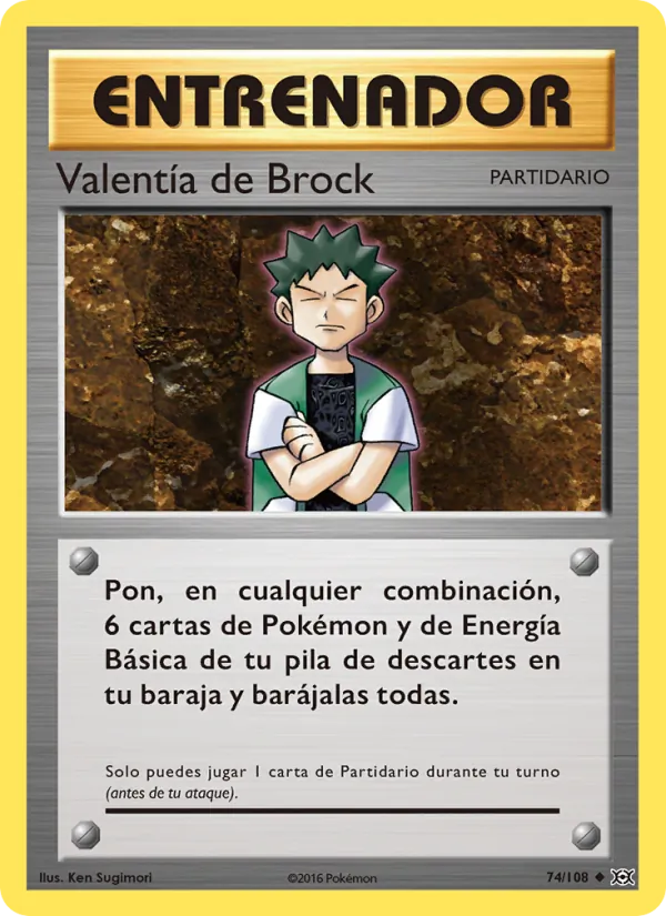 Valentía de Brock Evoluciones 74/108