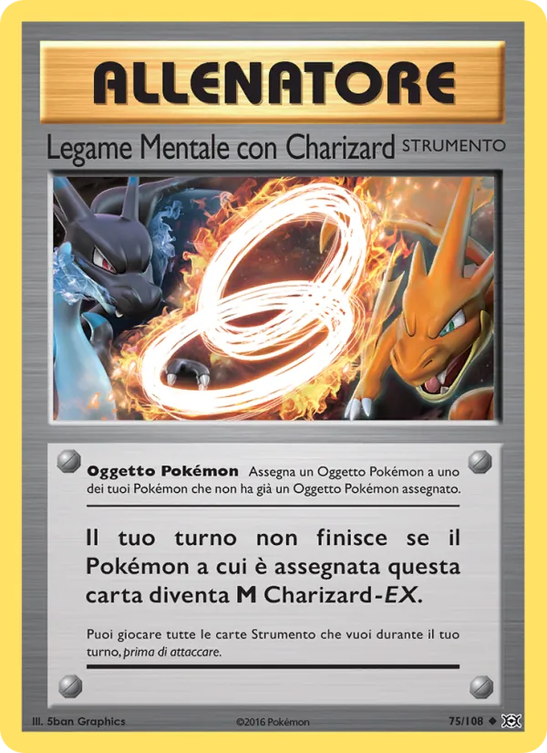 Legame Mentale con Charizard Evoluzioni 75/108