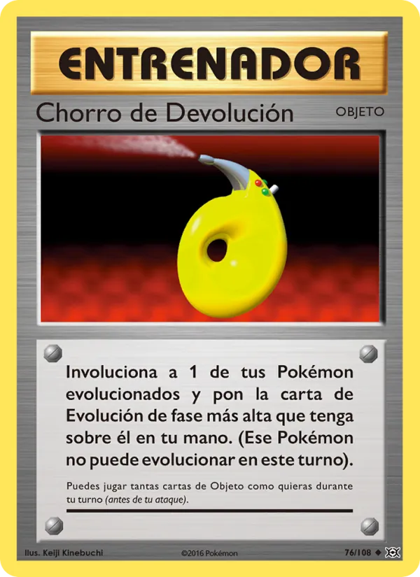 Chorro de Devolución Evoluciones 76/108