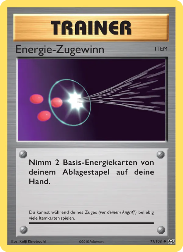 Energie-Zugewinn Evolution 77/108