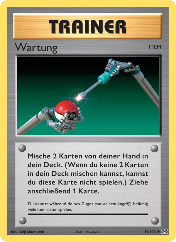 Wartung Evolution 79/108