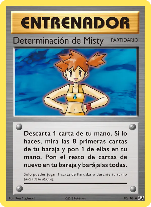 Determinación de Misty Evoluciones 80/108
