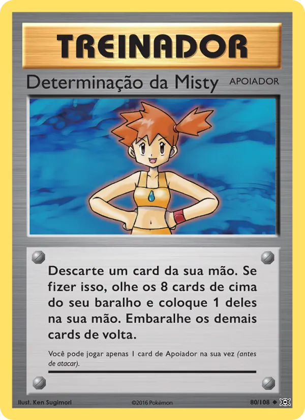 Determinação da Misty Evoluções 80/108