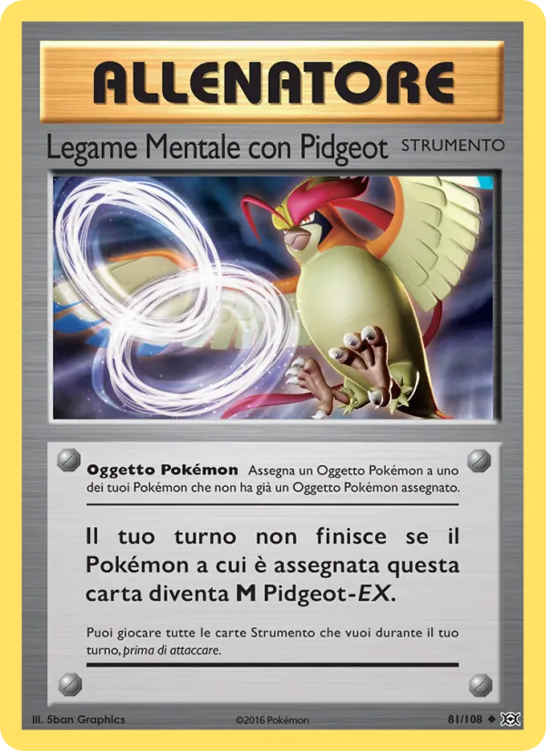 Legame Mentale con Pidgeot Evoluzioni 81/108