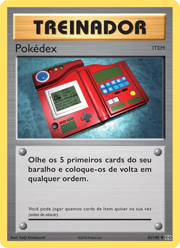 Pokédex Evoluções 82/108