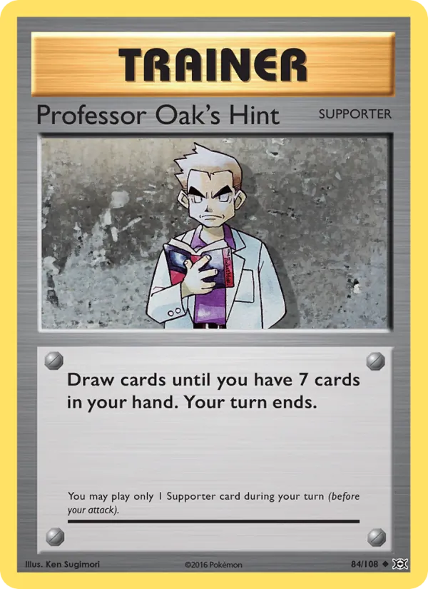 Professor Oak's Hint Evolutions 84/108