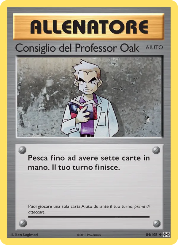 Consiglio del Professor Oak Evoluzioni 84/108