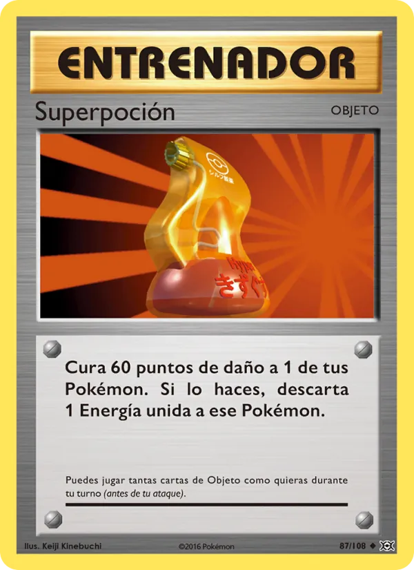 Superpoción Evoluciones 87/108