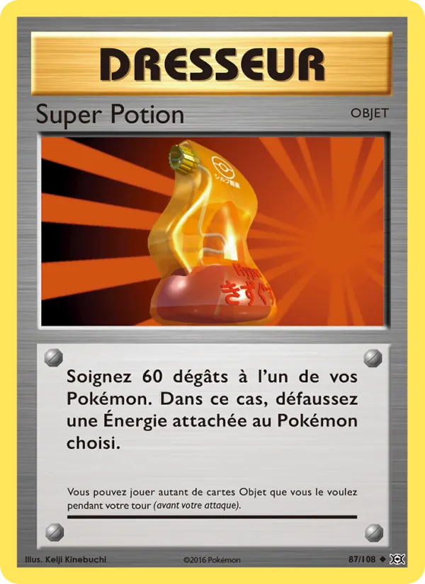 Super Potion Évolutions 87/108