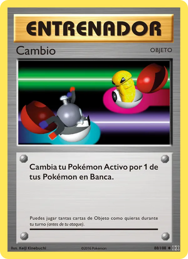 Cambio Evoluciones 88/108