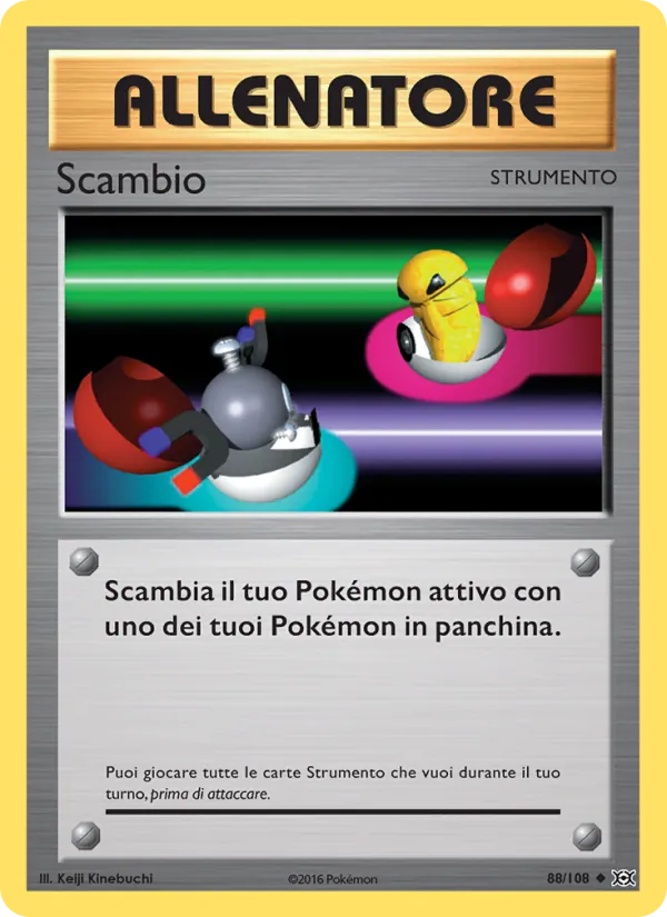 Scambio Evoluzioni 88/108