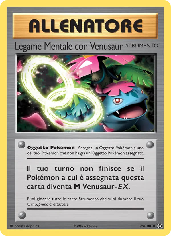 Legame Mentale con Venusaur Evoluzioni 89/108