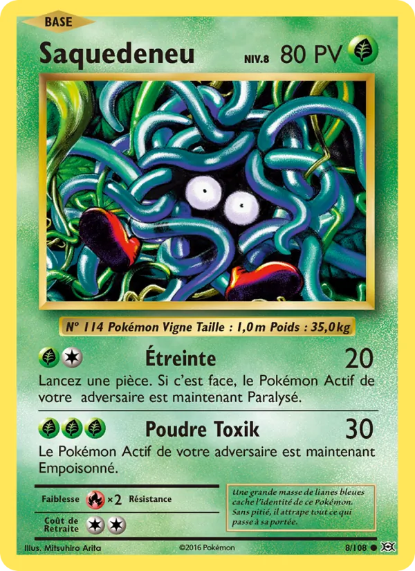Saquedeneu Évolutions 8/108