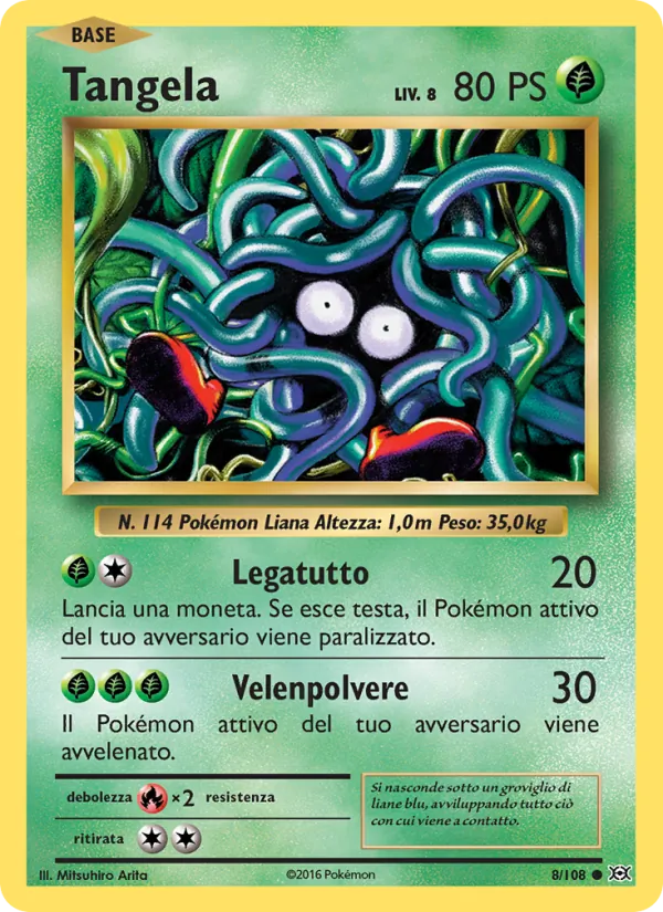 Tangela Evoluzioni 8/108