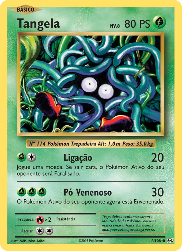 Tangela Evoluções 8/108