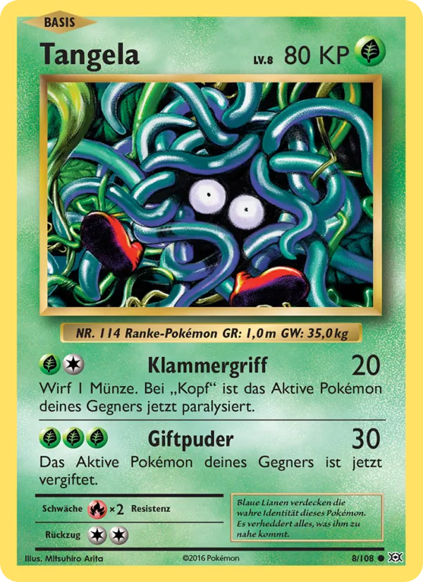 Tangela Evolution 8/108