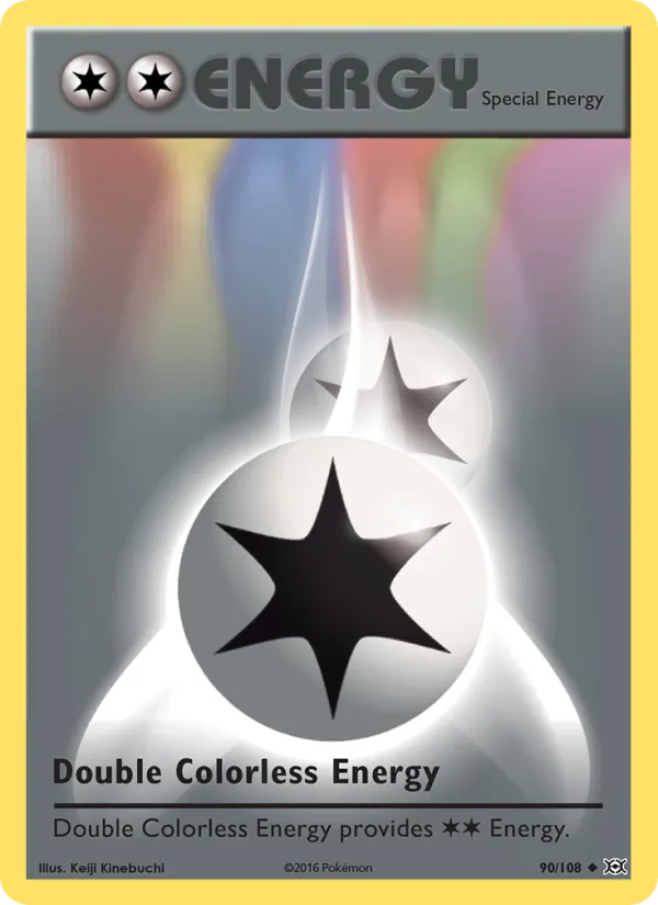 Double Colorless Energy Evolutions 90/108