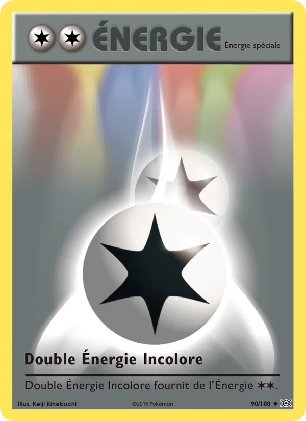 Double Énergie Incolore Évolutions 90/108