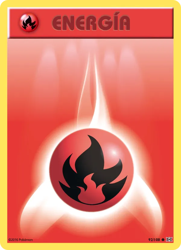 Energía Fuego Evoluciones 92/108