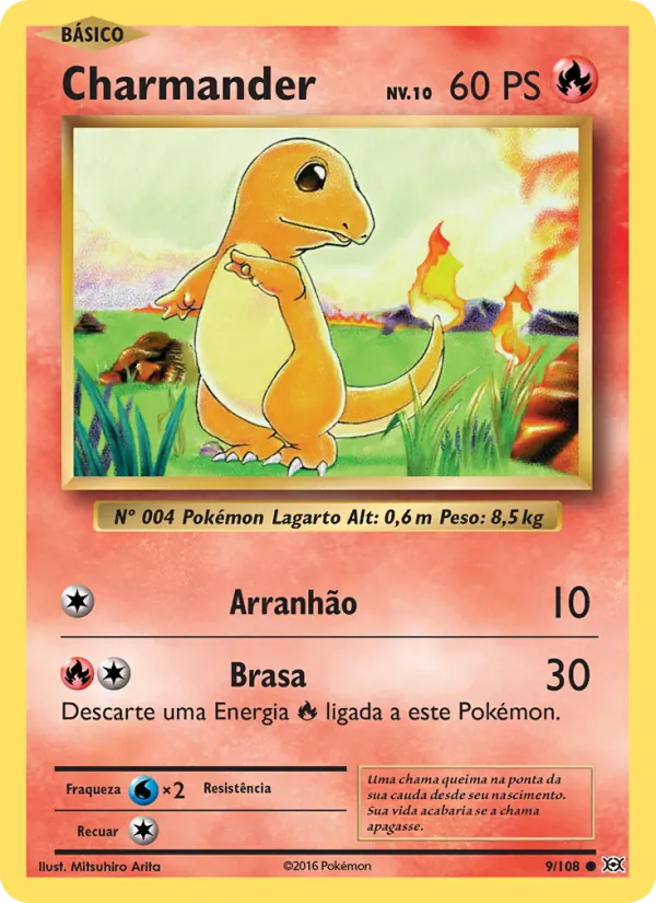 Charmander Evoluções 9/108