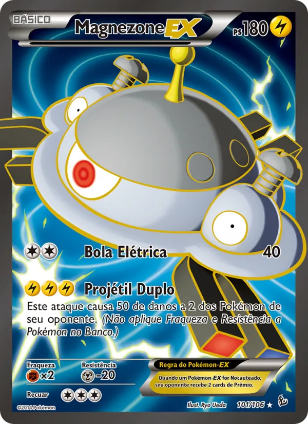 Magnezone EX Flash de Fogo 101/106