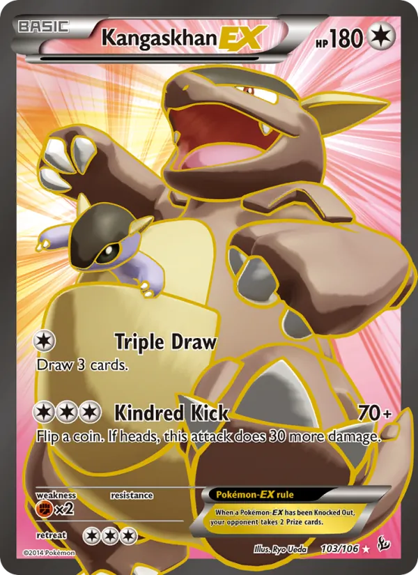 Kangaskhan EX Flashfire 103/106