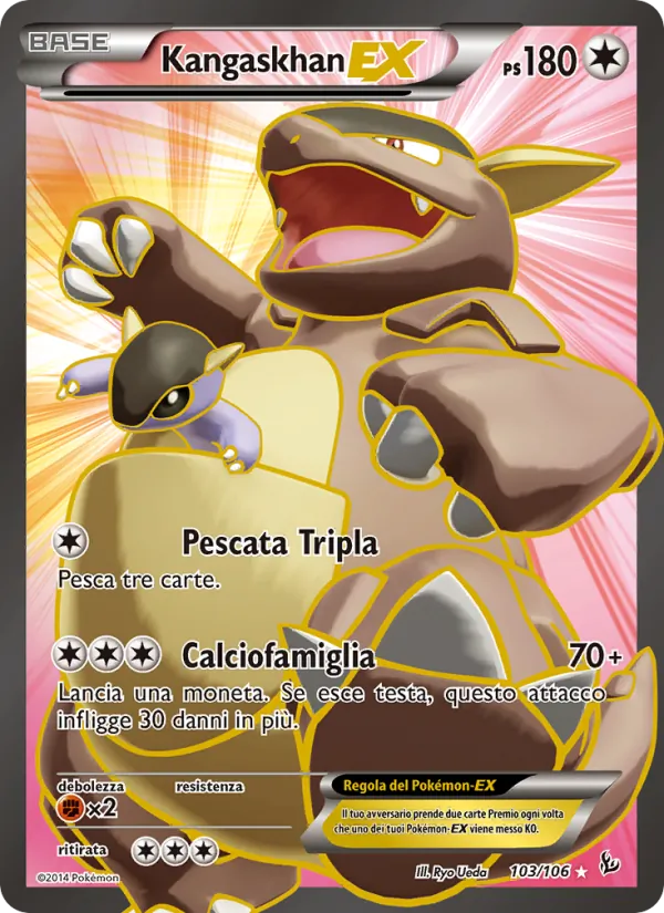 Kangaskhan EX Fuoco Infernale 103/106