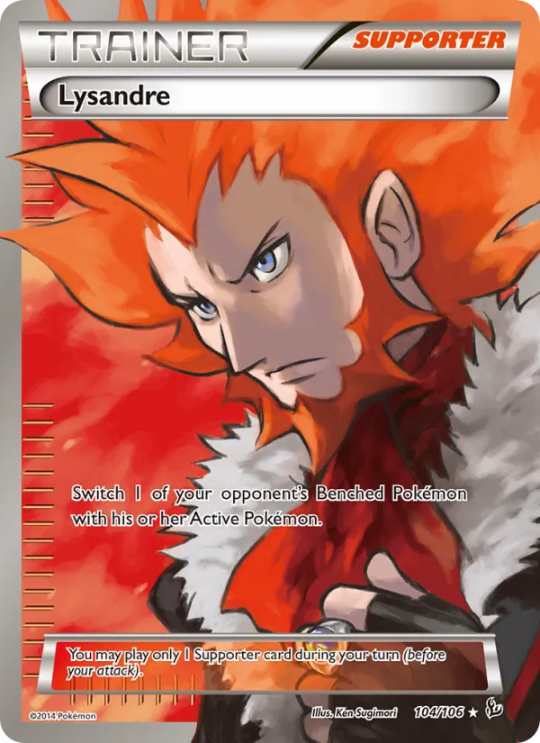 Lysandre Flash de Fogo 104/106
