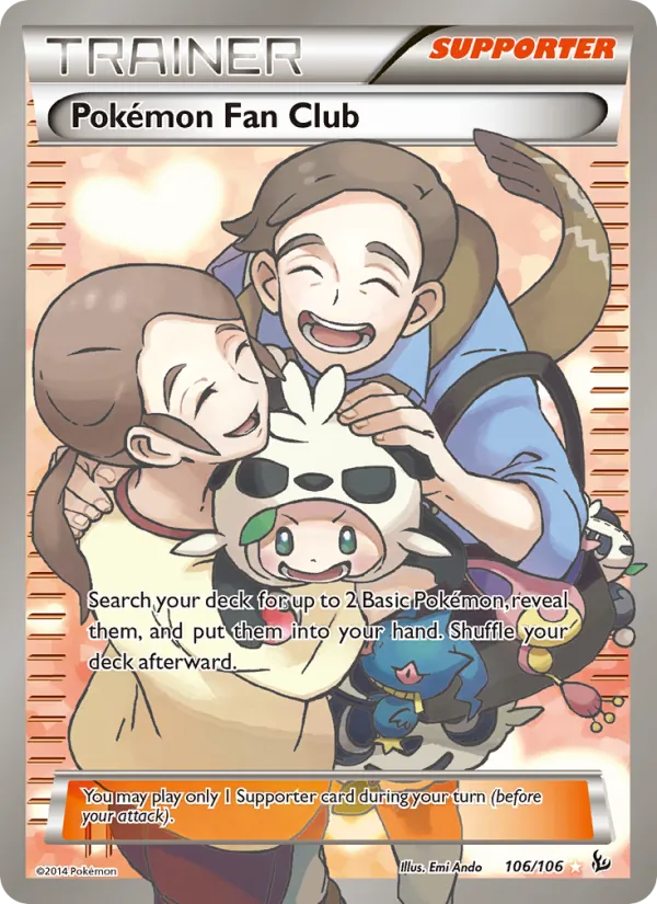 Pokémon Fan Club Flashfire 106/106