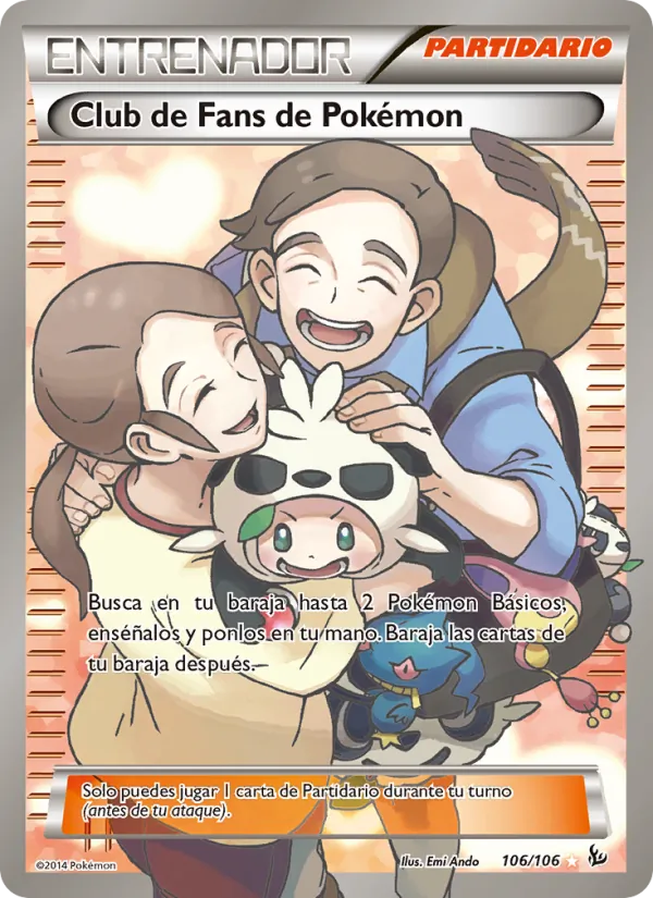 Club de Fans de Pokémon Destellos de Fuego 106/106