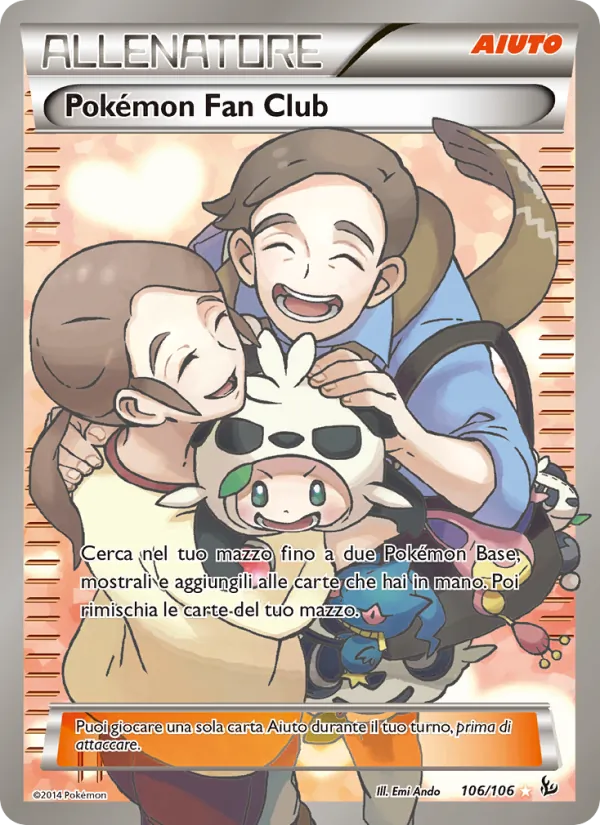 Pokémon Fan Club Fuoco Infernale 106/106