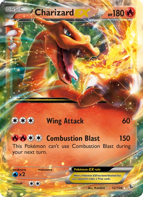 Charizard EX Flashfire 12/106
