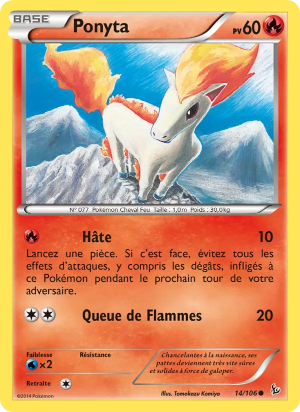 Ponyta Étincelles 14/106