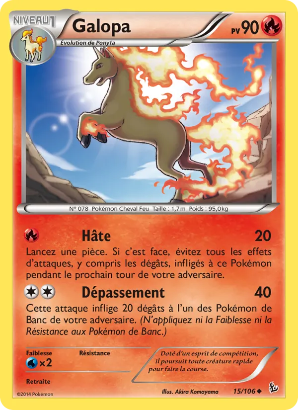 Galopa Étincelles 15/106