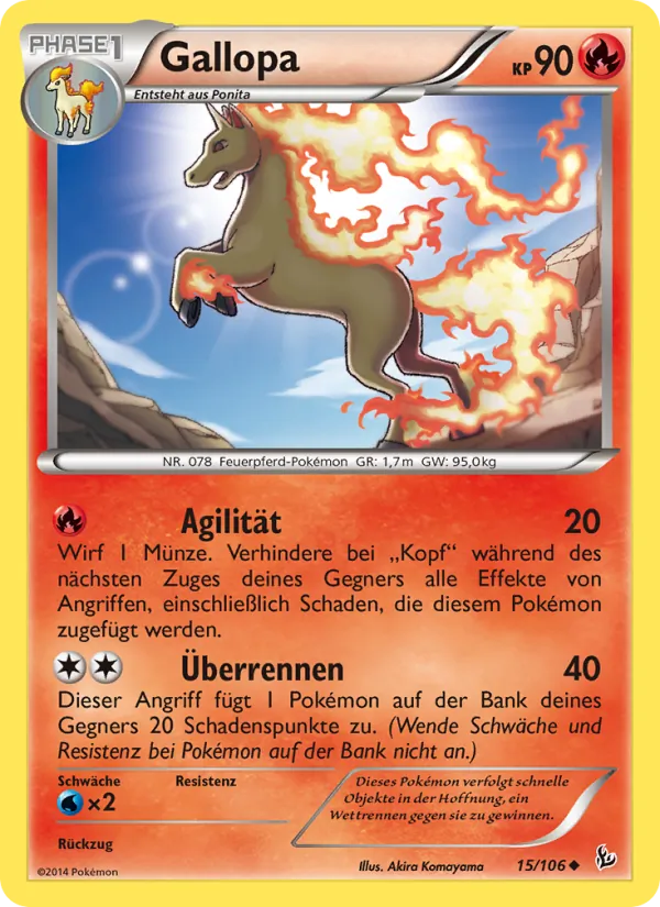 Gallopa Flammenmeer 15/106