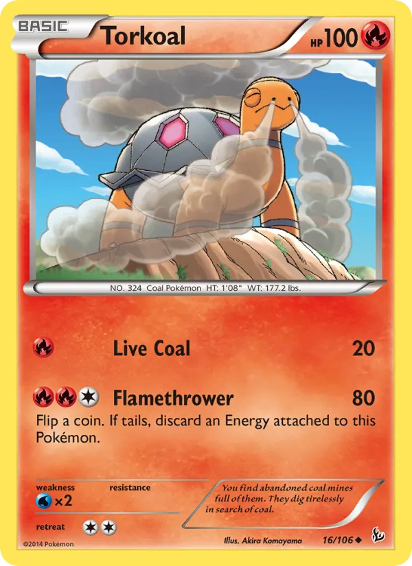 Torkoal Flashfire 16/106