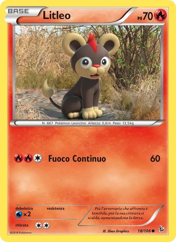 Litleo Fuoco Infernale 18/106