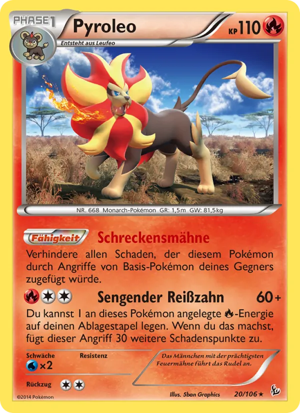 Pyroleo Flammenmeer 20/106