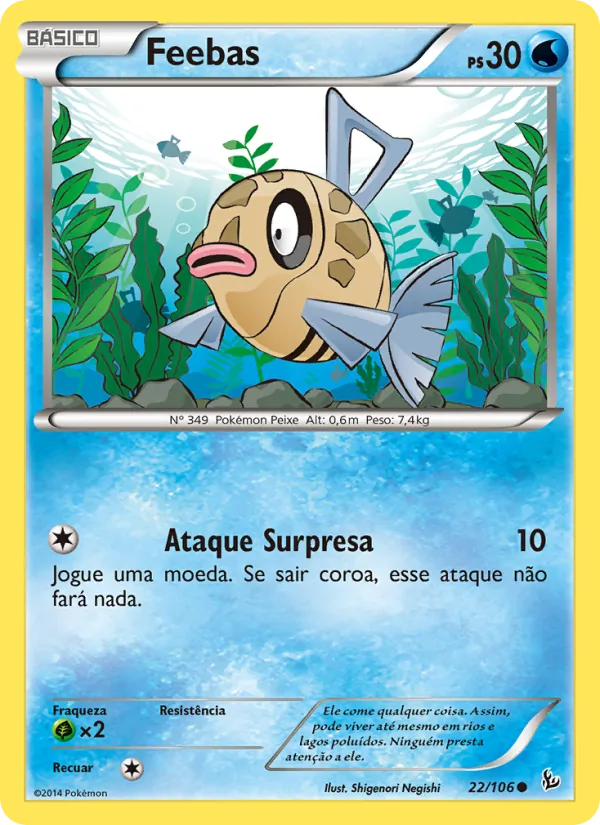 Feebas Flash de Fogo 22/106