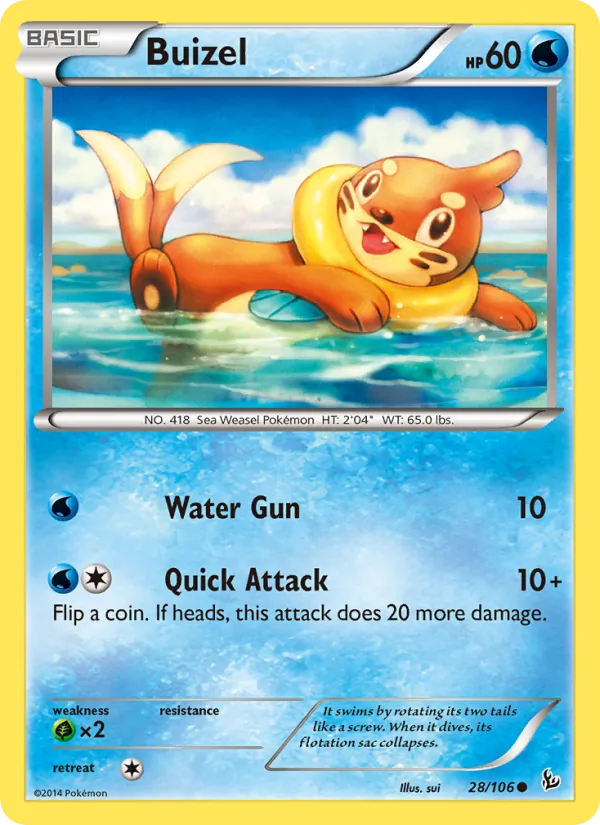 Buizel Flashfire 28/106