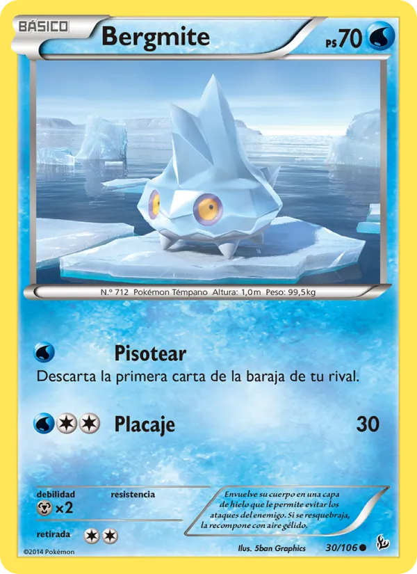 Bergmite Destellos de Fuego 30/106