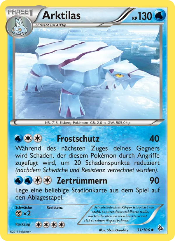Arktilas Flammenmeer 31/106